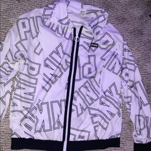 Pink wind breaker